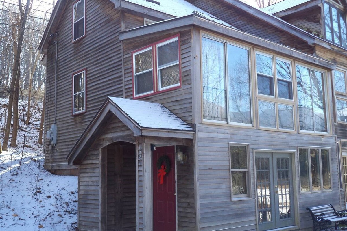 Arlington Pond View Rustic Contemporary